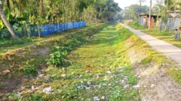 দখল দুষনে  মৃতপ্রায় রঘুনাথপুর এলবিসি খাল