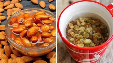 কিসমিস ও কাঠবাদাম পানিতে ভিজিয়ে খেলে যে উপকারগুলো পাবেন