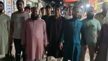 মহানবীকে (সা.) নিয়ে কটুক্তি, এলাকায় উত্তেজনা, বিক্ষোভ মিছিল