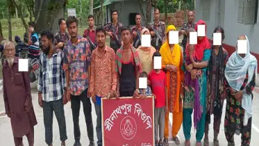 বিজিবি-বিএসএফ পতাকা বৈঠকে ১৪ বাংলাদেশী হস্তান্তর