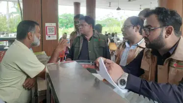শিক্ষার্থীদের জন্য খাবারের মান যাচাই করলো ডিআইইউ