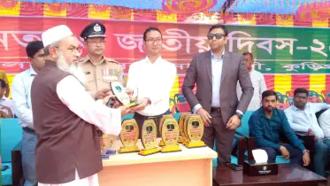 নাগেশ্বরীতে বীরমুক্তিযোদ্ধাদের সংবর্ধনা প্রদান