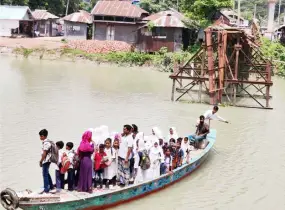 দুমকিতে তিন বছরেও নির্মাণ হয়নি ভাড়ানি খালের ব্রিজ
