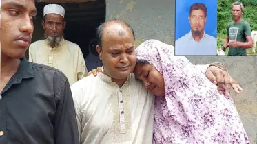 হাতির আক্রমণ: নিহত আকাশ ও হাগিদকের পরিবারে শোকের ছায়া