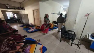 সরাইলে স্বাস্থ্য কমপ্লেক্সের ভবন নির্মাণ কাজ ফেলে লাপাত্তা ঠিকাদার
