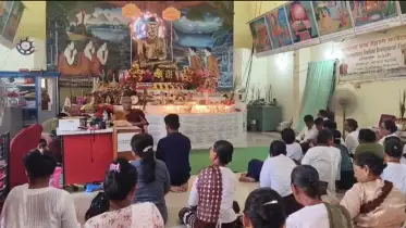 কুয়াকাটায় ধর্মীয় নানা আয়োজনে উদযাপিত হচ্ছে বৌদ্ধপূর্ণিমা