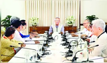 প্রধান উপদেষ্টার প্রতি আস্থা