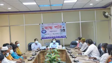 পরিবার ও সমাজ রক্ষায় মাস্ক পরি: যবিপ্রবি উপাচার্য