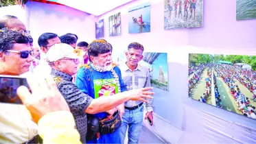 গাইবান্ধায় শুরু হলো কুদ্দুস আলমের আলোকচিত্র প্রদর্শনী