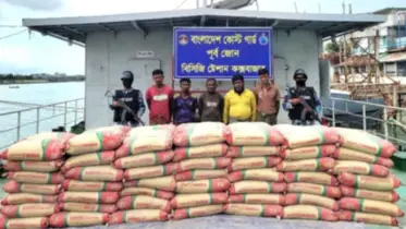 মিয়ানমারে পাচারকালে ৩৪০ বস্তা সিমেন্টসহ আটক ৫