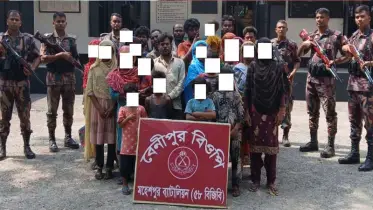 বিএসএফ–বিজিবির সমঝোতায় দেশে ফিরলেন ২৬  নারী-শিশু
