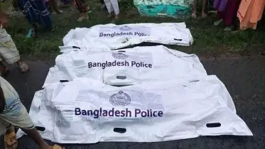ফরিদপুরে দুই বাসের মুখোমুখি সংঘর্ষে নিহত ৩