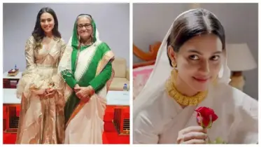 থাইল্যান্ডে পালাচ্ছিলেন পর্দার ’শেখ হাসিনা’, বিমানবন্দরে আটক