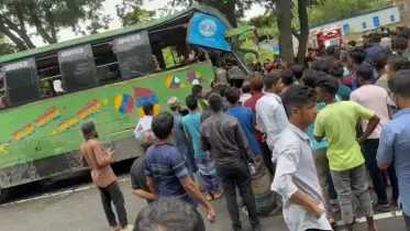 মুন্সীগঞ্জে বাস-ট্রাক সংঘর্ষে নিহত ১, আহত ১৫