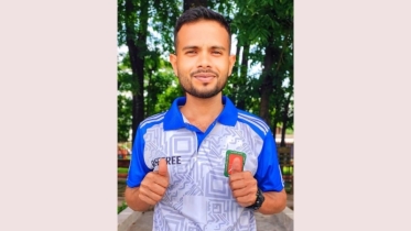 ভলিবল রেফারি প্রশিক্ষণ কোর্স–২০২৫-এর সেরা শেখ সাখাওয়াত