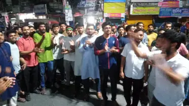ফরিদপুরে বৈষম্যবিরোধী ছাত্র আন্দোলনের আনন্দ মিছিল ও পথসভা