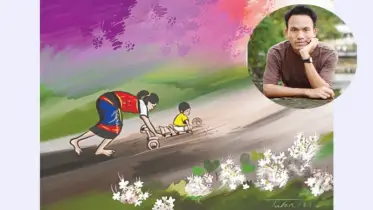 প্যারিসেই হতে যাচ্ছে শিল্পী তুফান চাকমার প্রথম একক শিল্পকর্ম প্রদর্শনী