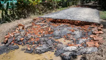 সংস্কারের অভাবে বেহাল ফেনীর গ্রামীণ সড়ক, ভোগান্তিতে এলাকাবাসী
