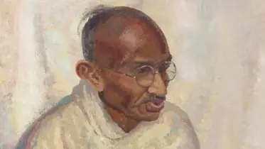 আড়াই কোটি টাকায় বিক্রি হলো মহাত্মা গান্ধীর বিরল তৈলচিত্র