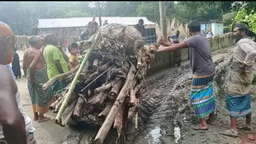 বেহাল রাস্তায় চরম দুর্ভোগ: ইউএনও দিলেন জরুরি সংস্কারের নির্দেশ