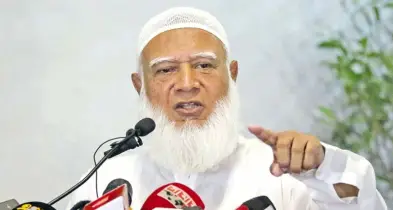 দেশের স্বার্থের বিরুদ্ধে আমরা কোনো কিছুতে ‘হ্যাঁ’ বলব না ॥ ডা. শফিকুর