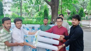 ১৫ লক্ষ টাকা খরচ করে ঢাবি’র হলে পানির ফিল্টার বসাচ্ছে ছাত্র শিবির