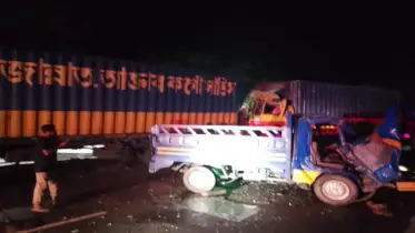 গজারিয়ায় সড়ক দুর্ঘটনায় নিহত ১, আহত ৩