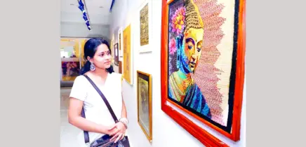 বুদ্ধর জীবন ও দর্শননির্ভর শিল্পকর্ম প্রদর্শনী