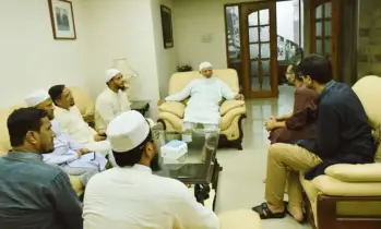 ব্যারিস্টার আব্দুর রাজ্জাক রাহিমাহুল্লাহর বাসায় আমীরে জামায়াত