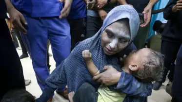 গাজায় পুষ্টি সহায়তা নিতে আসা শিশুদের ওপরেও হামলা