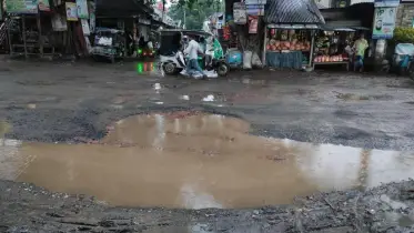 ফরিদপুর-ভাঙা আঞ্চলিক মহাসড়ক এখন মরণ ফাঁদ