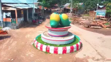পদাগঞ্জ হাটে হাজির সুস্বাদু হাঁড়িভাঙা আম