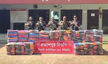 ২ কোটি টাকার চোরাচালানী পণ্য জব্দ