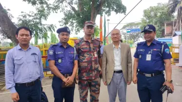 ভারতের ত্রিপুরায় সন্তু লারমা