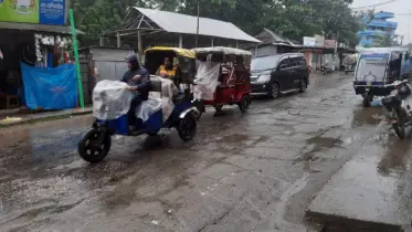 ঘূর্ণিঝড় শক্তির প্রভাবে কুড়িগ্রামে দিনভর বৃষ্টি