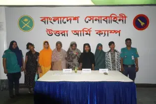 বিমানবন্দর রেলস্টেশনে সেনাবাহিনীর হঠাৎ অভিযান, নারীসহ ৭ মাদক ব্যবসায়ী গ্রেফতার