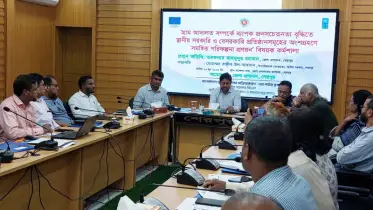 শেরপুরে গ্রাম আদালত সম্পর্কে জনসচেতনতা বৃদ্ধিতে দিনব্যাপী কর্মশালা