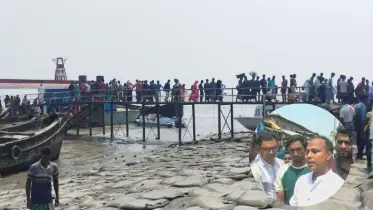 হাতিয়ায় ঈদ ফেরত যাত্রীদের নিরাপত্তায় ঘাটে বিএনপির প্রতিনিধি দল