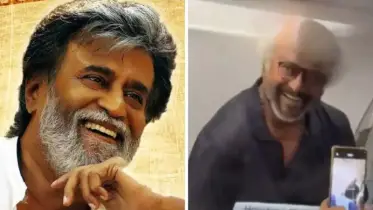 বিমানে রজনীকান্ত, সাধারণ যাত্রীর মতো—সোশ্যাল মিডিয়ায় প্রশংসার বন্যা