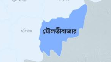 মৌলভীবাজরের রাজনগরে তৃতীয় শ্রেণীর শিশুকে ধর্ষণের চেষ্টার প্রতিবাদে মানববন্ধন