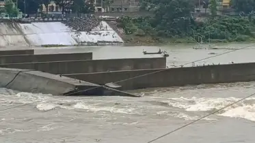 ভেঙে গেছে ভারতের আত্রাই নদীর বাঁধ, ভয়াবহ বন্যার ঝুঁকিতে বাংলাদেশ