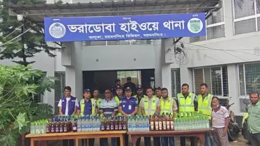 ময়মনসিংহে যৌথবাহিনীর অভিযান, ৩৮৮ বোতল ভারতীয় মদ উদ্ধার