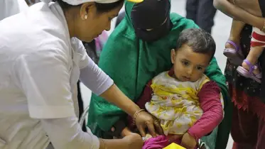 সেপ্টেম্বরে ৫ কোটি শিশু-কিশোর পাবে টাইফয়েডের টিকা