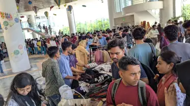 ড্যাফোডিল ইন্টারন্যাশনাল ইউনিভার্সিটিতে ঈদ স্টার্টআপ মার্কেট