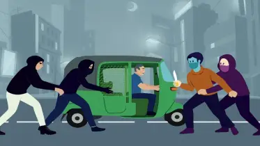 মইজ্জ্যারটেকে অটোরিকশায় ছিনতাই, অবসরপ্রাপ্ত সেনা কর্মকর্তা আহত
