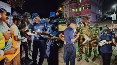 নড়াইলে যৌথ বাহিনীর চেকপোস্টে ১১টি মামলা, জরিমানা ৫৪ হাজার টাকা