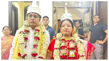 যেকারণে আরএসএস এর নিয়ম ভঙ্গ করে বিয়ে করেছেন দিলীপ ঘোষ 