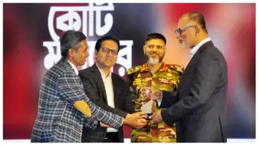 টিসিবি’র সম্মাননা স্মারক পেল রূপালী ব্যাংক 