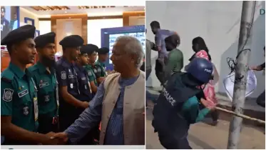 প্রধান উপদেষ্টার সাথে ভাইরাল সেই কনস্টেবলের পরিচয়, পেলেন পিপিএম পদক
