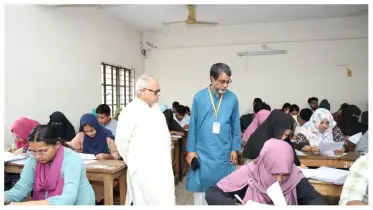 জিডিইউ-তে প্রশংসনীয় ব্যবস্থাপনায় সম্পন্ন মানবিক শাখার পরীক্ষা